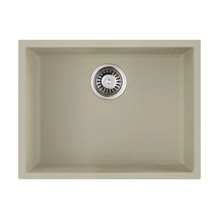 Мойка, OMOIKIRI, Tedori, шгв 550*420*220, отверстия для смесителя-отсутствуют, цвет-ваниль