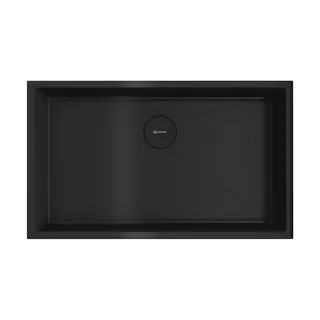 Мойка, OMOIKIRI, TAKI, шгв 740*440*200, отверстия для смесителя-отсутствуют, цвет-графит — иконка