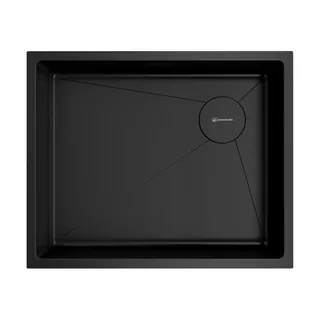 Мойка, OMOIKIRI, TAKI, шгв 540*440*200, отверстия для смесителя-отсутствуют, цвет-графит