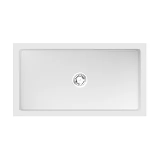 Мойка, OMOIKIRI, Mikura, шгв 840*460*254, отверстия для смесителя-отсутствуют, цвет-белый