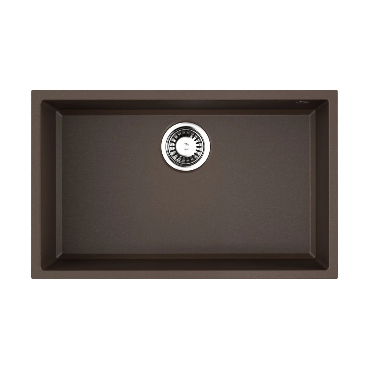 Мойка, OMOIKIRI, Tedori, шгв 660*420*220, отверстия для смесителя-отсутствуют, цвет-espresso