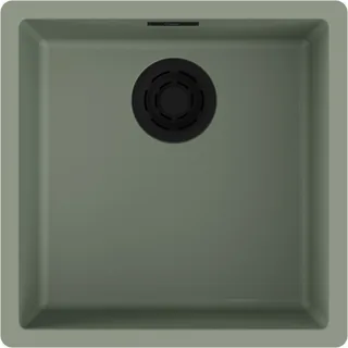 Мойка, Omoikiri, Yamakawa, шгв 456*456*220, отверстия для смесителя-отсутствуют, цвет-wind green — иконка
