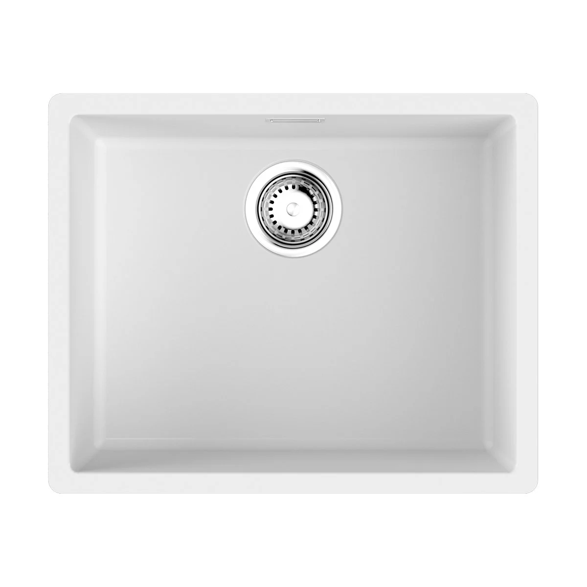 Мойка, OMOIKIRI, Yamakawa, шгв 556*456*200, отверстия для смесителя-отсутствуют, цвет-белый