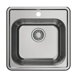 Мойка, OMOIKIRI, Notoro 48-IN, шгв 485*485*180, отверстия для смесителя-1, цвет-нержавеющая сталь