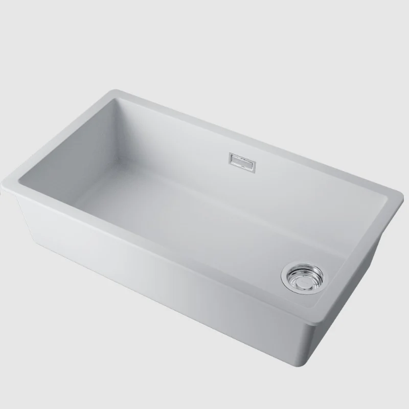Мойка, Omoikiri, Kata Side , шгв 760*430*217, отверстия для смесителя-отсутствуют, цвет-пастила