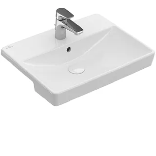 Раковина, Villeroy&Boch, Avento, шг 550*360, CeramicPlus, цвет-альпийский белый — иконка