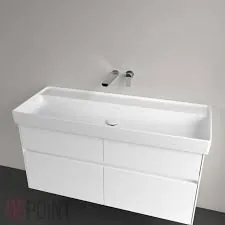 Раковина, Villeroy&Boch, Collaro, шгв 1200*470*160, отверстия для смесителя-отсутствуют, CeramicPlus, цвет-альпийский белый — иконка