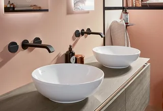 Раковина, Villeroy&Boch, Loop&Friends, шгв 380*380*120, отверстия для смесителя-отсутствуют, CeramicPlus, цвет-альпийский белый — иконка