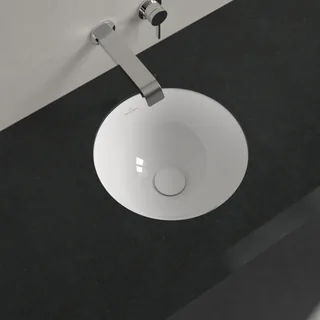 Раковина, Villeroy&Boch, Loop&Friends, шгв 330*330*190, отверстия для смесителя-отсутствуют, CeramicPlus, цвет-альпийский белый — иконка