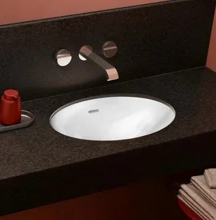 Раковина, Villeroy&Boch, Loop&Friends, шгв 485*325*215, отверстия для смесителя-отсутствуют, цвет-альпийский белый — иконка