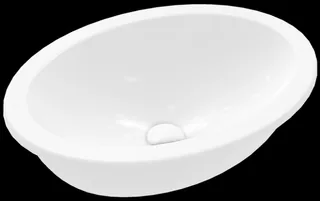 Раковина, Villeroy&Boch, Loop&Friends, шгв 485*325*205, отверстия для смесителя-отсутствуют, цвет-альпийский белый — иконка