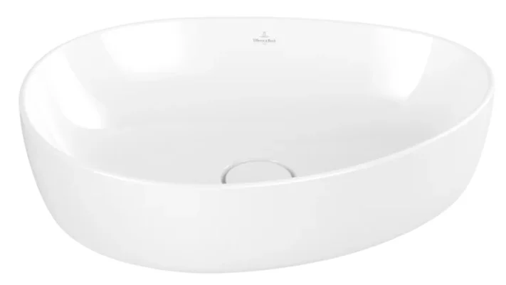 Раковина, Villeroy&Boch, Antao, шгв 510*400*146, отверстия для смесителя-отсутствуют, CeramicPlus, цвет-Morning Green