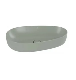 Раковина, Villeroy&Boch, Antao, шгв 650*400*145, отверстия для смесителя-отсутствуют, CeramicPlus, цвет-Morning Green — иконка