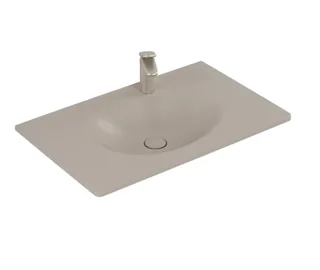 Раковина, Villeroy&Boch, Antao, шг 800*500, отверстия для смесителя-1, CeramicPlus, цвет-Almond
