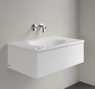 Раковина, Villeroy&Boch, Antao, шг 800*500, отверстия для смесителя-отсутствуют, CeramicPlus, цвет-альпийский белый — иконка