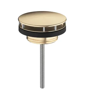 Донный клапан, Hansgrohe, для раковин, 1 1/4", цвет-шлифованная бронза