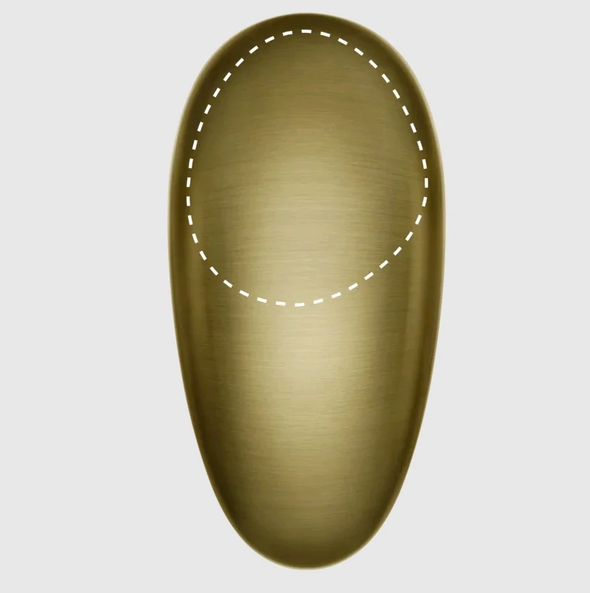 Смеситель для раковины, Gessi, Equilibrio, цвет-Brushed Gold PVD