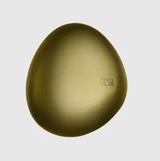 Ручка однорычажного смесителя, Gessi, Equilibrio, дизайнерская, цвет-Brushed Gold PVD — иконка
