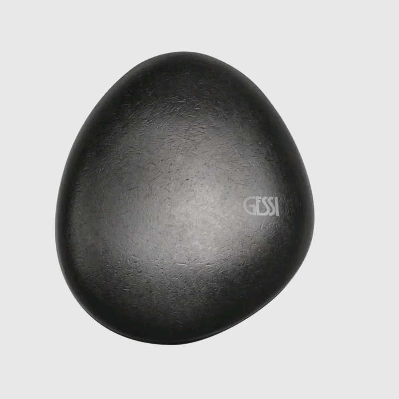Ручка однорычажного смесителя, Gessi, Equilibrio, дизайнерская, цвет-Black Metal Materic PVD
