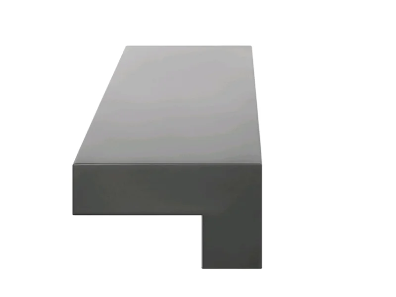 Настенная полка, Gessi, Equilibrio, для однорычажного смесителя, цвет-Black XL