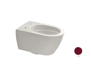 Унитаз, Scarabeo, Glam, подвесной, шгв 360*505*360, цвет-Cherry