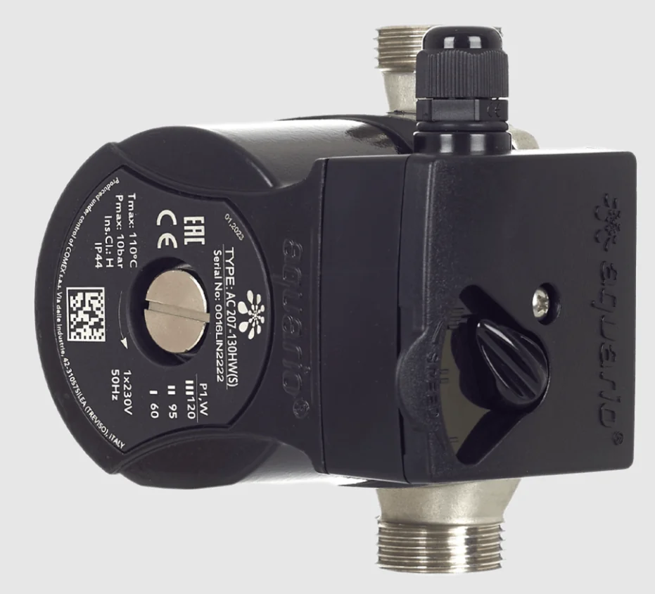 Насос, Aquario, AC 207-130HW(S), циркуляционный, для ГВС