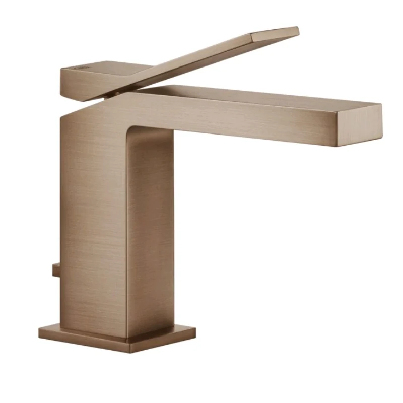 Смеситель для раковины, Gessi, Rettangolo K, цвет-Copper PVD