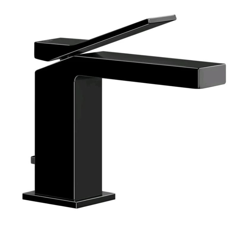 Смеситель для раковины, Gessi, Rettangolo K, цвет-Black Metal PVD