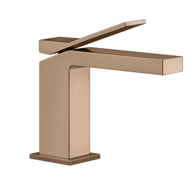Смеситель для раковины, Gessi, Rettangolo K, цвет-Copper PVD