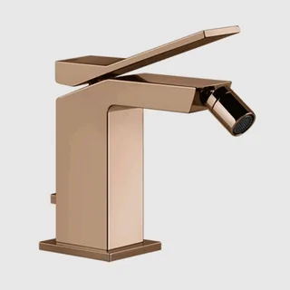 Смеситель для биде, Gessi, Rettangolo K, цвет-Copper PVD
