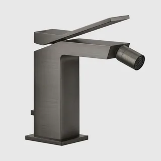 Смеситель для биде, Gessi, Rettangolo K, цвет-Black Metal Brushed PVD