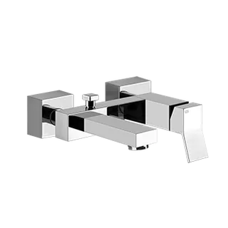 Смеситель для ванны и душа, Gessi, Rettangolo K, цвет-хром