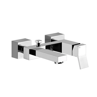 Смеситель для ванны и душа, Gessi, Rettangolo K, цвет-хром