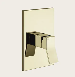 Смеситель для душа, Gessi, Rettangolo K, на 1 потребитель, цвет-Brass PVD