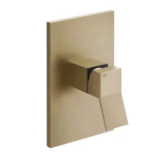 Смеситель для душа, Gessi, Rettangolo K, на 1 потребитель, цвет-Warm Bronze Brushed PVD — иконка