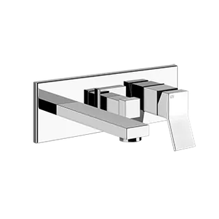 Смеситель для ванны и душа, Gessi, Rettangolo K, цвет-Black XL