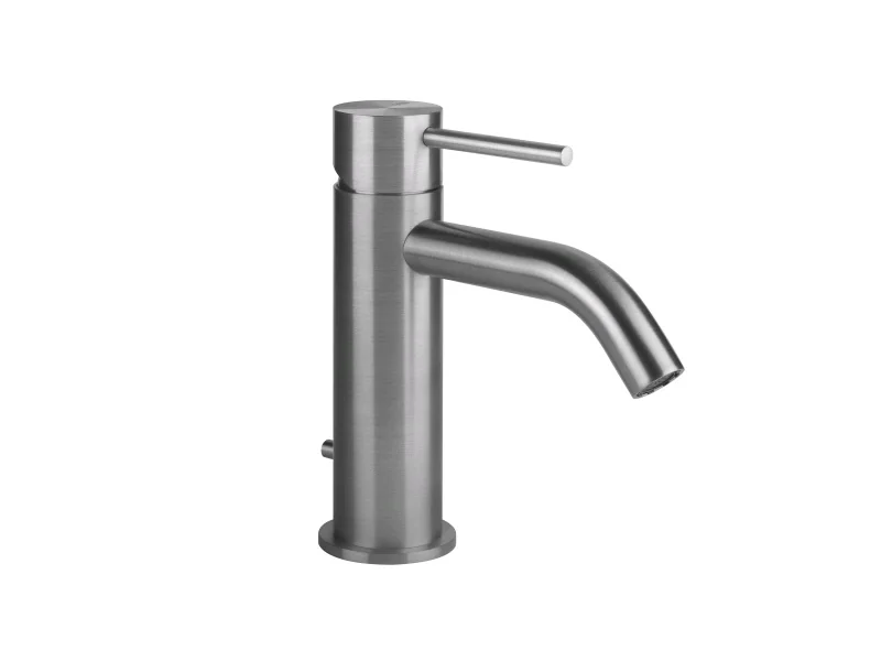 Смеситель для раковины, Gessi, Flessa, цвет-Black Metal Brushed PVD