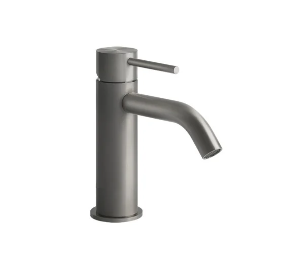 Смеситель для раковины, Gessi, Flessa, цвет-Steel Brushed