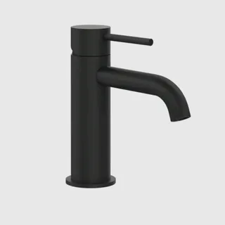 Смеситель для раковины, Gessi, 316 Flessa, цвет-черный матовый