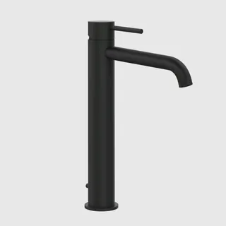 Смеситель для раковины, Gessi, 316 Flessa, цвет-черный матовый