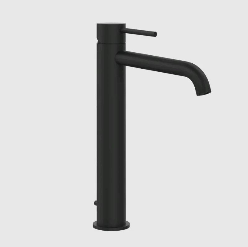 Смеситель для раковины, Gessi, 316 Flessa, цвет-черный матовый
