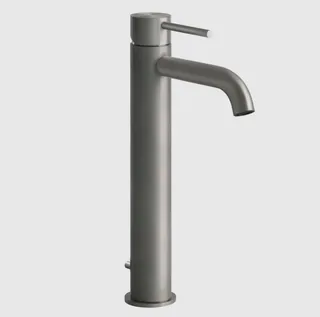 Смеситель для раковины, Gessi, 316 Flessa, цвет-Steel Brushed — иконка