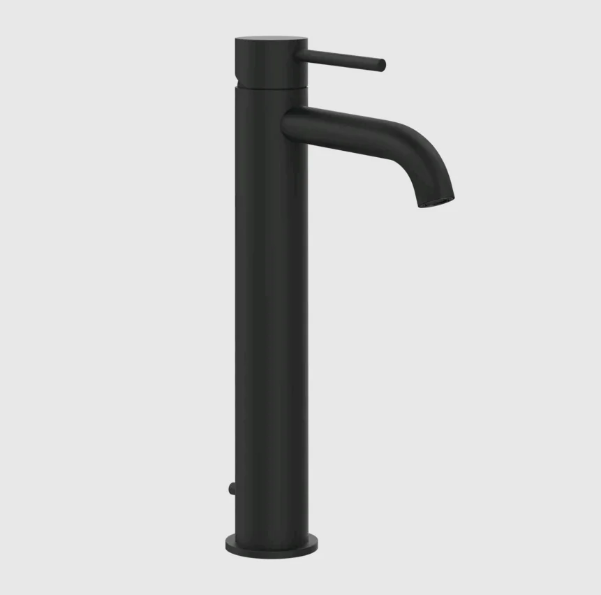 Смеситель для раковины, Gessi, 316 Flessa, цвет-черный матовый