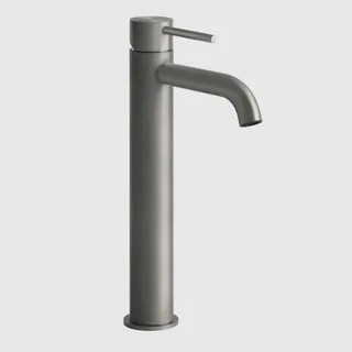 Смеситель для раковины, Gessi, 316 Flessa, цвет-Steel Brushed
