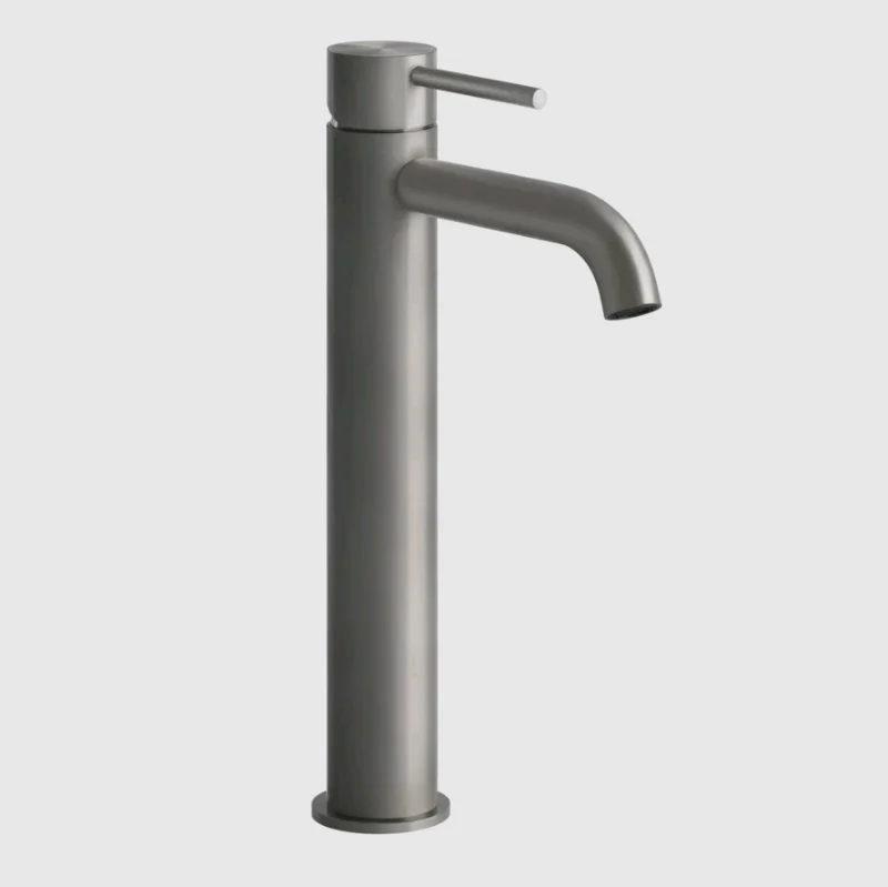 Смеситель для раковины, Gessi, 316 Flessa, цвет-Steel Brushed