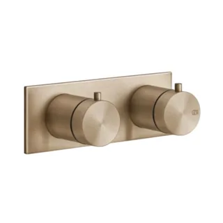 Смеситель для душа, Gessi, 316 Bath-Shower, на 1 потребитель, цвет-Warm Bronze Brushed PVD — иконка