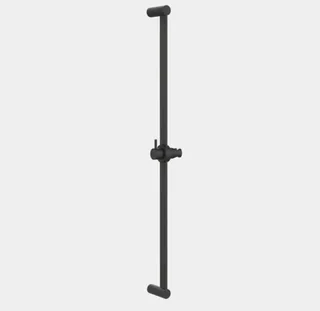 Штанга для душа, Gessi, Shower316, 800, цвет-черный матовый