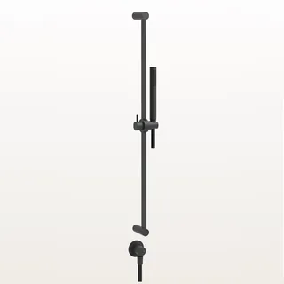 Душевой гарнитур, Gessi, 316 Bath-Shower, 25, цвет-черный матовый