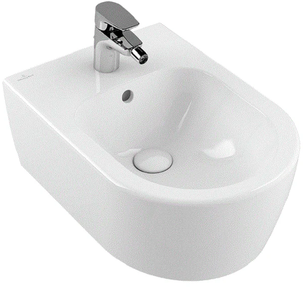 Биде подвесное, Villeroy&Boch, Avento, шгв 370*530*395, цвет-альпийский белый