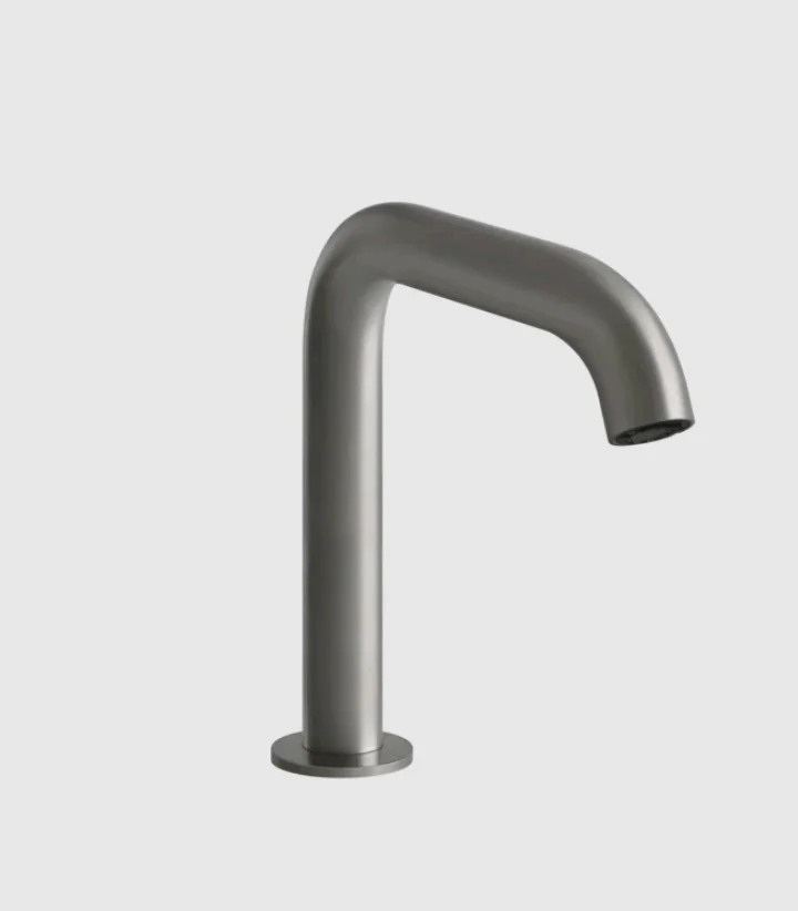 Смеситель для раковины, Gessi, Sensor Taps Flessa, цвет-Steel Brushed
